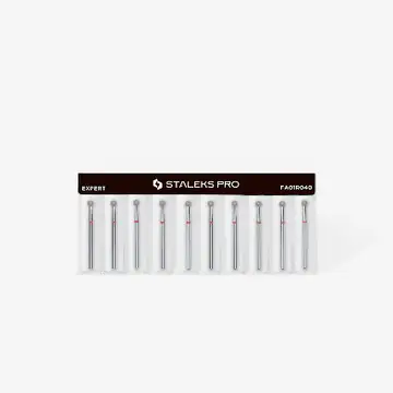 Elmas Küre Freze, Kırmızı, Çap 4 mm