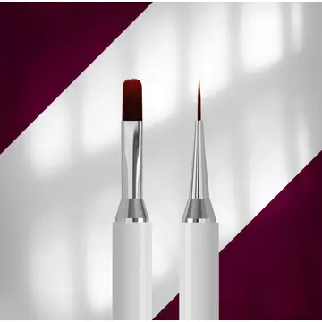 Staleks Exclusive 06/11 Çift Taraflı Jel Fırçası 11 mm / Liner 12 mm