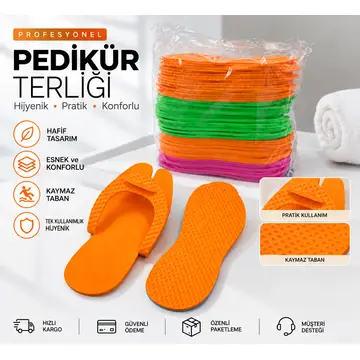 Pedikür Terliği Kalın Taban