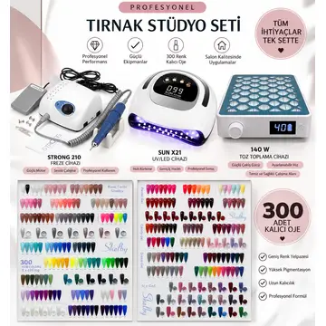 Tam Donanım Salon Seti (300 Renk)